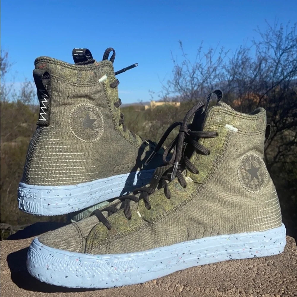 ♻️ New CTAS Converse Hi Top Canvas Sneakers ♻️ - Picture 2 of 16
